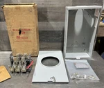 Nos Milbank Series 9500L 200 Amp 600 Volt 1PH/3PH 3W Nema 3R Meter Socket. Fixed Price $349.99.