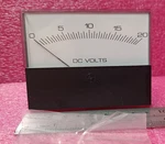 1 Pc Voltmeter Gauge, 20 Vdc, Jewell Instruments, 02-230004, New. Fixed Price $21.00.