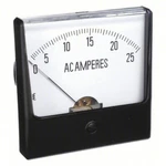 Grainger Rish Vista Analog Panel Meter, Ac 0-25 Amps 50/60HZ, 2.5", 12G379. Fixed Price $31.95.