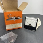 Simpson Model 1257 Catalog #02615 Analog Panel Meter 0-30 Ac Amperes. Fixed Price $64.99.