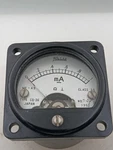 5/8" Square Shield Japan Type CO-36 0-1 Milliamperes Vintage Panel Meter M108. Fixed Price $30.00.