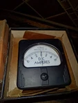 Simpson M-10485-5 Panel Meter 27A 0-8 Amperes Dc. Fixed Price $34.00.