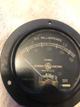 General Electric Dc Milliamperes Model 8D041 Meter 0-40 Gauge Vtg (3/2) DO41. Fixed Price $30.00.