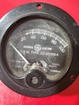 General Electric DW-41 Dc Milliamperes Panel Meter 0-100 Usn Type CG-22058A. Fixed Price $25.00.