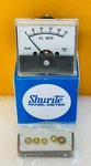 Shurite 8122Z, 0-50 Vdc, 2.5" Scale, Round Barrel, Panel Meter. New + Hardware!. Fixed Price $27.99.