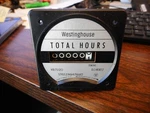 Vintage Westinghouse (weschler) Hour Meter 291B474A10 New Old Stock. Fixed Price $45.00.