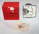 Rare Vintage Vertical Calrad Vu Meter Model Number A46D68-1. Fixed Price $75.00.