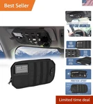 Universal Fit Car Visor Organizer With Molle Panel & Glasses Clip For Efficiency. Fixed Price $48.44.