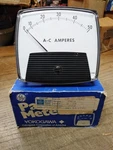 Vtg Nos General Electric Yokogawa 0-50 Ac Amperes Panel Meter W/original Box!. Fixed Price $29.95.
