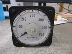 Ac Kilowattmeter 50-103251ANFF1CTC Range: 0-600KW Used. Fixed Price $50.00.