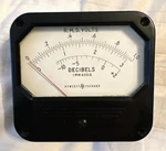 Vintage 1961 Hewlett Packard Panel Meter Rms Volts Decibels 1MW 600 - Steampunk. Fixed Price $34.99.