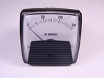 2PB-AAAX-300 Cmi Modutec Panel Meter 0-300 Ac Amperes 800 Peak-grnd Crompton Nos. Fixed Price $30.00.