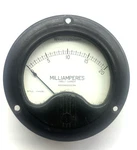 Vintage Westinghouse NX-35 Direct Current 0-20 Milliamperes Panel Meter Gauge. Fixed Price $37.50.