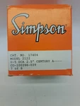Simpson Model 2122 Digital Panel Meter (dpm) New. Fixed Price $60.00.