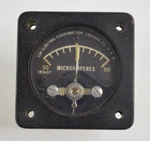 Sun Electric Corp. Microamperes Panel Meter Gauge 1R1607 1-3/4" Square. Fixed Price $26.99.
