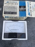 Midland Vintage Wide View Panel Meter 23-226. Fixed Price $14.99.