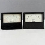 Simpson Analog Panel Meter 0-15 Dc Volts 0-25 Amps Century Style Made In U.s.a.. Fixed Price $54.95.