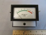 Triplett 49-11233 Panel Meter With Frame Filament Amps 0-75. Fixed Price $19.95.