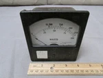 Vintage Weston Model 743 Panel Meter Watts 0-100/250 X 4-1/4. Fixed Price $14.95.