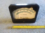 Vtg Sun Electric D.c. Amp Panel Meter 640-55 Made In Usa Broken. Fixed Price $10.95.