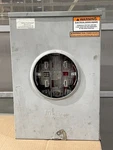 Milbank 9800L 200A 1 Phase 3 Wire 4 Jaw Lever Bypass Meter Flawed. Fixed Price $149.99.