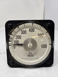 Ac Voltmeter 50-105031PZSJ2 Range: 0-600V Used. Fixed Price $32.30.