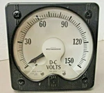 Westinghouse Style 1543929 Type KX24 Panel Meter 0-150 Dc Volts. Fixed Price $80.96.
