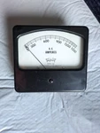 Vtg . Triplett Ac 0-1500 Amperes Square Panel Meter Steampunk Model #430. Fixed Price $30.96.
