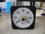Crompton Ac Voltmeter 077-05GA-PZSJ-C6-SN Range: 0-600V Used. Fixed Price $50.00.