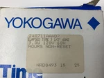 Yokogawa 240711AAAD7 Elapsed Time 3-1/2" 120V 60H Hours Panel Meter Non-reset. Fixed Price $90.85.
