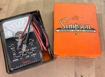 Vintage Simpson Model 355 Analog Midgetester Volt Ohm Meter W Box & Manual. Fixed Price $25.00.