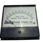 Sterling Power Systems Variable Speed Indicator # 499-1074-6 (with Box). Fixed Price $35.00.