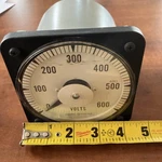 Yokogawa / General Electric Ac Volt Meter 600 Max 103021PZSJ Not Marked C-pics. Fixed Price $45.00.