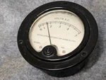 Weston Model 476 Analog A.c. - 5 Volts Round Panel Meter Untested. Fixed Price $13.99.