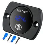 Nilight 12V Led Digital Voltmeter Touch Switch Voltage Gauge Panel 8-48V. Fixed Price $18.99.