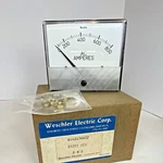 Vintage Weschler Electric 644B638A22 GA352 Panel Meter 800 Ac Amperes - Nob. Fixed Price $129.95.