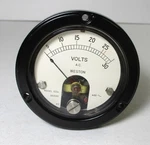 Weston Model 1524 0-30 Ac Volts 2-3/4" Panel Meter. Fixed Price $25.00.