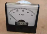 (1 Qty) 12G410 Analog Ac Current Panel Meter 0-500V. Fixed Price $47.99.