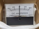 Hoyt Ammeter CK-910-50/0/50MVDC-50/0/50A, Bass 140-1620-051 (nos). Fixed Price $25.00.