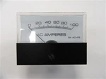 Hoyt Electrical Amperes 100 Gauge White Face HST-75N Marine Boat. Fixed Price $69.95.