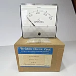 Vintage Weschler Electric 644B638A22 GA352 Panel Meter 800 Ac Amperes - Nob. Fixed Price $129.95.