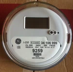 General Electric (ge) Aclara, Watthour Meter Kwh, Model I-210, 240V, 200A, FM2S. Fixed Price $27.50.