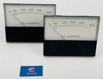 (lot Of 2) Yokogawa 260440LSSF1UL Voltermeter 0-500 Ac Amperes *warranty*. Fixed Price $38.95.