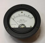 Vintage Hickok Model 47MR Ac Volt Analog 0-10 Range Round 3-1/2" Panel Meter. Fixed Price $24.97.