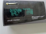 Powerlogic Enclosed Circuit Monitor - Square CM3350 + Cmdvf Display Nema 12. Fixed Price $1377.00.