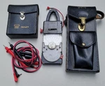 Untested Vintage Triplett Model 310-C Type 5 Multi Meter W/cables Hand Size Vom. Fixed Price $39.95.