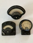 3 - Dc Volt Meters / Weston 280 269 And Jewell 54 Panel * CA1920S. Fixed Price $25.00.