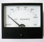 Crompton 1000 Ac Kilowatts # A-ezxh Square Panel Meter. Fixed Price $47.96.