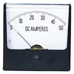 Analog Panel Meter, Dc Current, 0-50 A, 12G422. Fixed Price $42.69.
