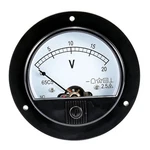 Dc 0-20V Round Analogue Panel Voltage Gauge Voltmeter. Fixed Price $15.00.